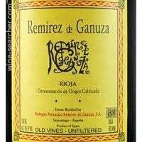 Remirez de Ganuza  Tempranillo Spain Rioja 2004