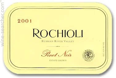 Rochioli Estate Pinot Noir Russian River California 2020 750ml