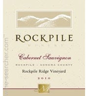 Mauritson Rockpile Winery Rockpile Ridge Vineyard Cabernet Sauvignon California Sonoma 2012