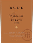 Rudd Estate Red Oakville Bordeaux blend California Napa 2015