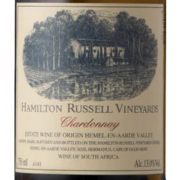 Hamilton Russell Chardonnay Hemel-en Aarde South Africa  2020