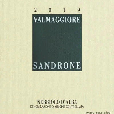 Luciano Sandrone Valmaggiore Nebbiolo d'Alba, Piedmont, Italy 2020
