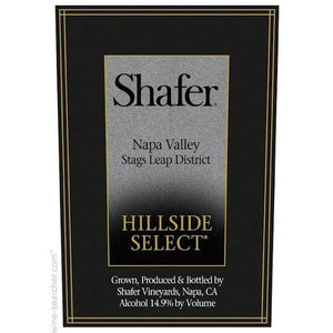 Shafer Hillside  Select Cabernet Sauvignon Napa Stag's Leap 2018