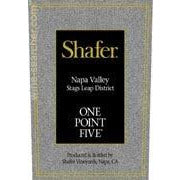 Shafer One Point Five Cabernet Sauvignon Napa Stag's Leap 2019