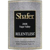 Shafer Relentless Syrah California Napa 2008