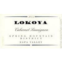 Lokoya Spring  Mountain Cabernet Sauvignon California Napa 2016