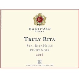 Hartford Court Truly Rita Pinot Noir Santa Rita Hills CA 2018