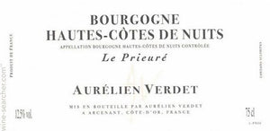 Domaine Aurelien Verdet, Bourgogne Hauts-Cote de Nuits Le Prieure , Burgundy FR 2018