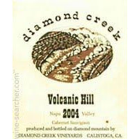 Diamond Creek Cabernet Sauvignon Volcanic Hill Diamond Mt. Napa Valley California 2017