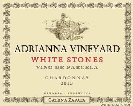 Catena Zapata Adrianna Vineyard White Stones Chardonnay Argentina 2019
