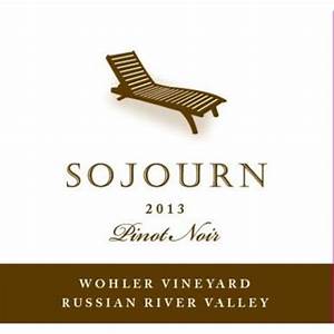 Sojourn Wohlers Vineyard Pinot Noir California Russian River Valley 2013