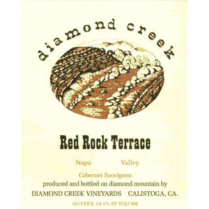 Diamond Creek Cabernet Sauvignon Red Rock Terrace Diamond Mt. Napa Valley California 2019